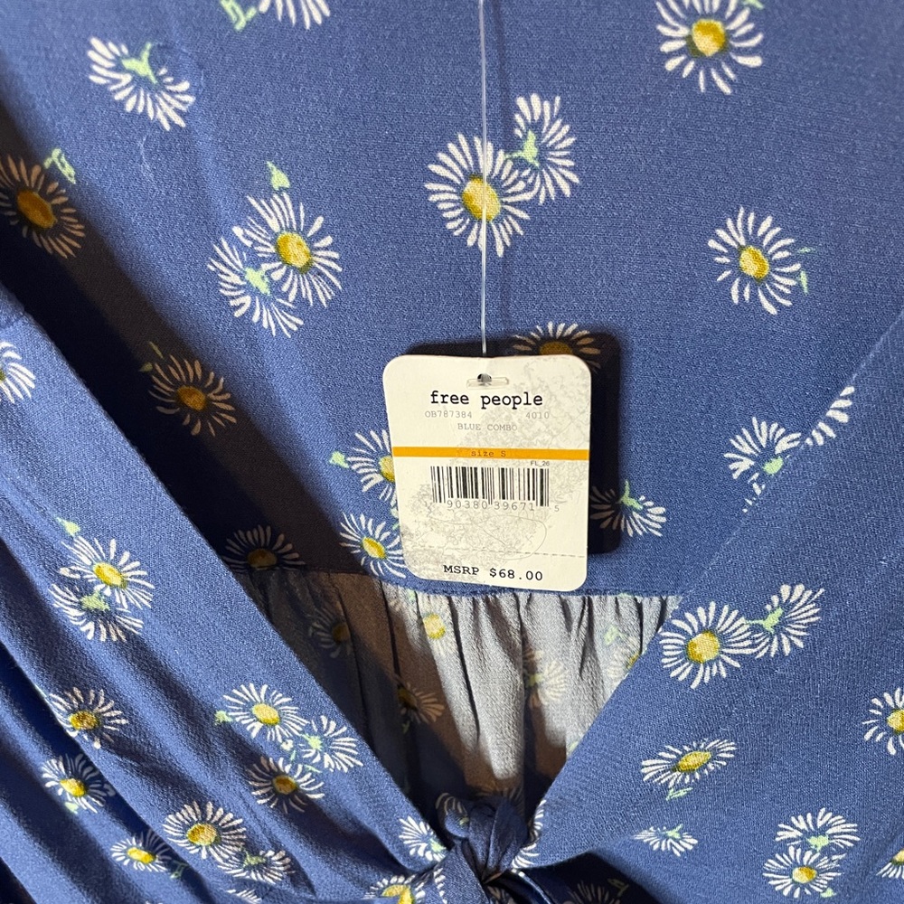 Free people bodysuit size m new with tags